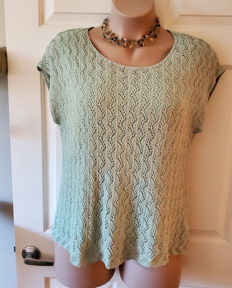 Coldwater Creek Sweaters - Coldwater Creek Shot Sleeve Sweater